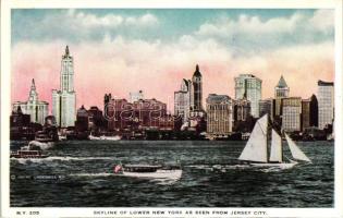 New York, as seen from New Jersey