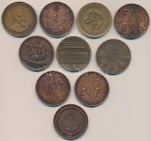 1972-2000. 9db vegyes Br MÉE emlékérem +  	
Kiss Nagy András (1930-1997) DN "Magyar Nemzetért /...