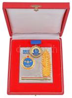 ~1970-1980. "MÁV Szolgálati Emlékérem" 40 év után + "MÁV Pro Ferrovia" zománcozo...