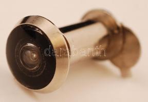 Ajtó kémlelő nagy látószögű optikával, menetesen állítható