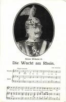 Der Wacht am Rhein Kaiser Wilhelm II, sheet music