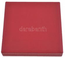 1972. "1000 éves Székesfehérvár" Br plakett tokban (83mm) T:2