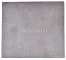 ~1970. "20 év a Honi Légvédelmi Tüzérség Szolgálatában" fém plakett eredeti adományozói dí...