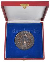 DN "Budapesti Művészeti Hetek / Budapest Főváros Tanácsa" Br emlékérem dísztokban (68mm) T...