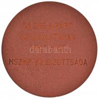 1977. "Lenin / 50 éve a párt szolgálatában 1937-1987. MSZMP. V. Kerületi Bizottsága" Br em...