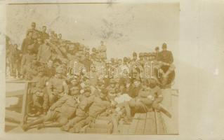 1911 Italian soldiers in North Africa, group photo