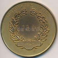 1947. "Budapesti Bronzműves Rokonszakmák Ipartestülete" Br emlékérem eredeti dísztokban (5...