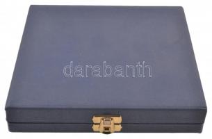 DN "Jászberény városa" Br emlékplakett dísztokban (97mm) T:2-