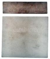 DN "MN 3100 (Szolnoki) Élenjáró Zászlóalj 15. évforduló" zománcozott fém emlékplakett tokb...