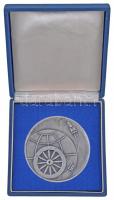 1971. "Közlekedési Múzeum Budapest 1896-1971." fém emlékérem tokban (60mm) T:2