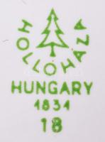 1981. "MHSZ. Prieszol József Építők Lövész Klub Miskolc" jelzett Hollóházi porcelán plaket...