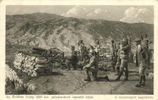 Az Érdekes Újság pályázatának legszebb képei: A montenegrói hegyekben / WWI picture of the Hungarian "Interesting Newspaper": In the Montenegrin mountains (fa)