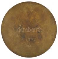 1978. "Magyaróvári Timföld- és Műkorundgyár - Munkavédelmi Vetélkedő" fém emlékplakett ere...