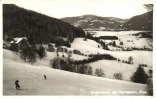 48 db RÉGI főleg használatlan fekete-fehér osztrák városképes lap, pár fotóval / 48 old mostly unused black and white Austrian town-view postcards, with some photos