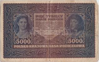 Lengyelország 1919. 1000M + 1920. 5000M T:II-,III-
Poland 1919. 1000 Marek + 1920. 5000 Marek C:VF,V...