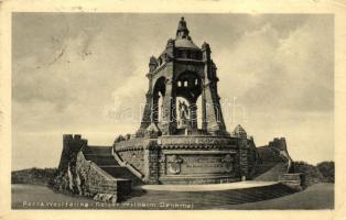 Porta Westfalica, Kaiser-Wilhelm-Denkmal / statue (EK)