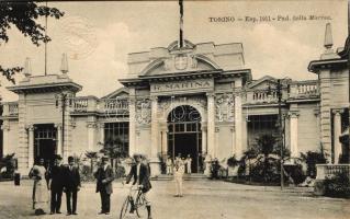 1911 Torino, Esposizione, Padiglione della Marina / exposition, navy pavilion