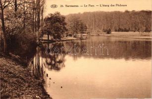 Tervuren, Parc, étang des Pecheurs / park, fishing lake