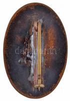 DN "Légy résen" zománcozott cserkész jelvény "LUDVIG" gyártói jelzéssel (31x21mm...