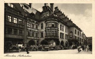 München, Hofbräuhaus, automobiles