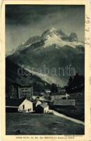 Col des Montets, Hotel, Aiguille Verte mountain (EK)