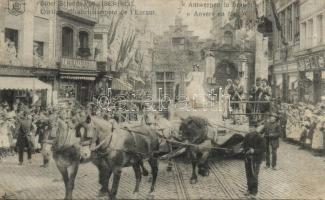 Antwerpen, Anvers; Stoet Schelde Vrij, Cortege / 75th Anniversary of Belgian Independence, parade (EK)