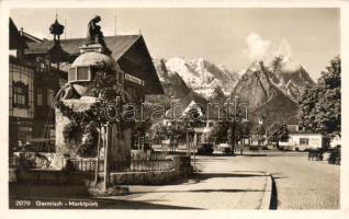 Garmisch-Partenkirchen, Marktplatz / market place