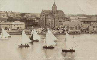 1909 Hayle, Regatta, sailing ship race (EB)