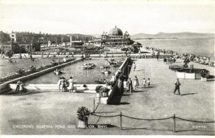 Rhyl, Children's boating pond and pavilion