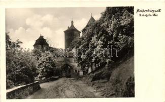 Rothenburg ob der Tauber, Kobolzeller Tor / Kobolzeller gate