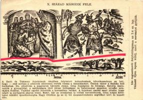 A Magyar Sors - bajtársi levelezés I. sz. (hadtörténeti) sorozata. Szerk. Kuthy Ferenc. 22 darabos k...