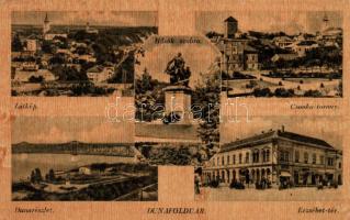 Dunaföldvár, Csonka torony, Ezsébet tér, Hősök szobra (r)