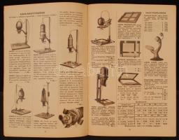 1940-1941 HAFA téli árjegyzék, termékfotókkal, 48p