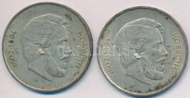 1947. 5Ft Ag "Kossuth" (2x) T:2-,3
Adamo F8.1