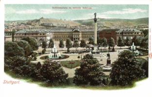 Stuttgart, Schlossplatz, Schloss / square, castle