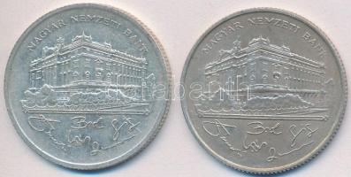 1992-1993. 200Ft Ag "MNB" (2x) T:2,2-