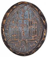 Csúcs Ferenc (1905-1999) 1975. "Keresztény Múzeum Esztergom 1875-1975" Br emlékérem (110x9...