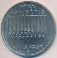 1983. 20f + 5Ft + 10Ft "FAO" eredeti tokban tanúsítvánnyal + 100Ft CuNi "FAO" er...