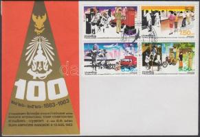 nternational Stamp Exhibition BANGKOK set + FDC Nemzetközi Bélyegkiállítás BANGKOK sor + FDC