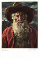 Austrian folklore s: Riss Meran - 3 old unused postcards