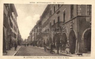 Annecy, Rue du Paquier, ancien Hotel de Sales / street, hotel (EK)