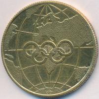 NSZK 1972. "München Olimpia" jelzetlen aranyozott Ag emlékérem (16.56g/32mm) T:2
GFR 1972....