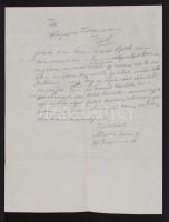 1914 Egri Szövetkezett Bortermelők fejléces számlalevél