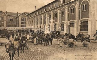 Épernay, Moet & Chandon winery, receiving the bottles (EK)