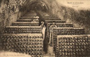 Épernay, Moet & Chandon, remuage / winery interior, Riddling