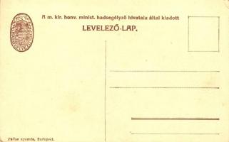 A radymnoi ütközetben kitűnt VI. kassai hadtest parancsnoka: Arz altábornagy vezérkarával / the 6th ...