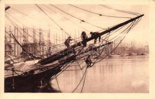 Saint-Malo, Le Bassin / port, ships (EB)