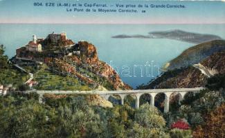 Eze, Cap Ferrat, Grande Corniche, Pont de la Moyenne Corniche / bridge