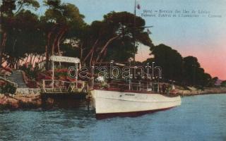 Iles de Lérins, Esterel and Chanteclait boats