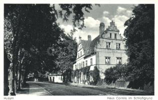 Husum, Haus Cornils im Schlossgrund (wet dagame)